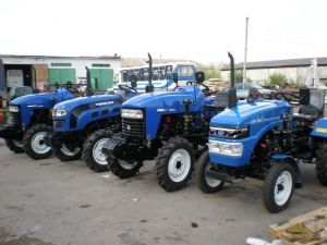 The Chinese tractors stuffed with drugs were discovered in Australia 